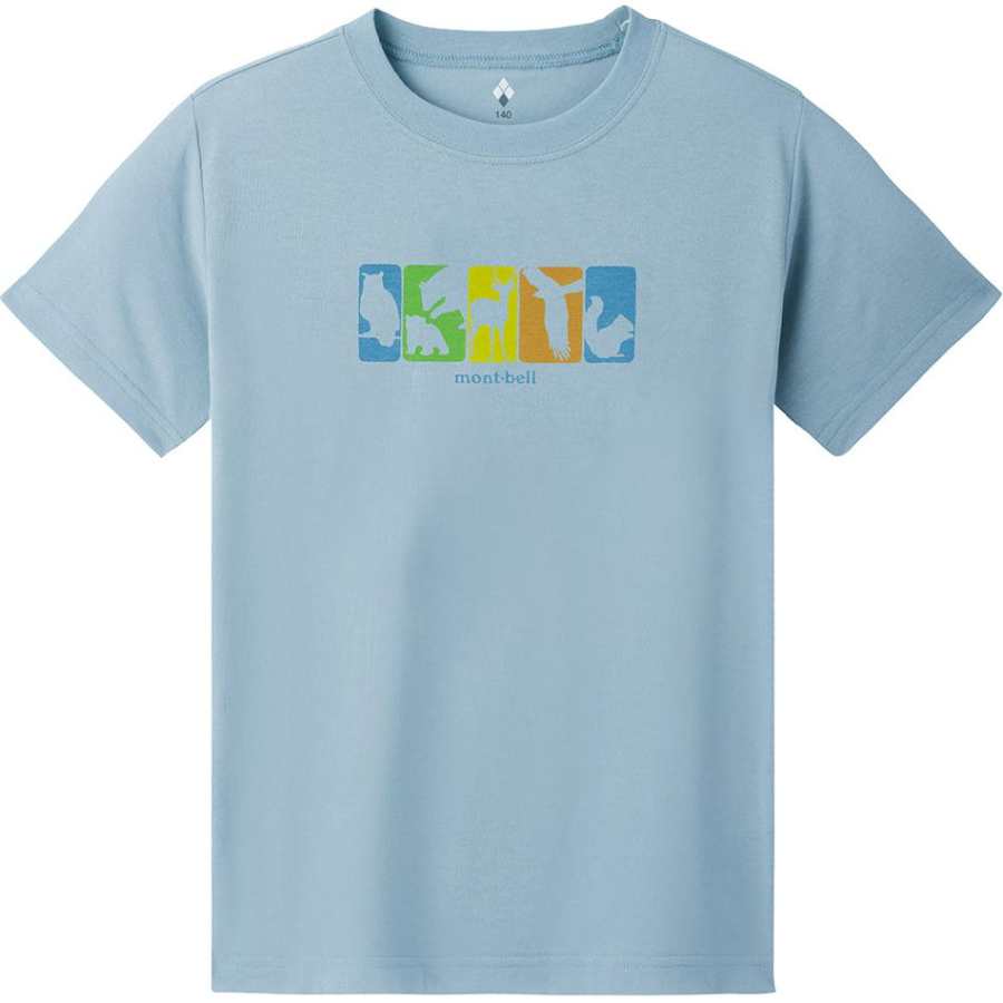 MONTBELL Kids T Shirts Crew Neck