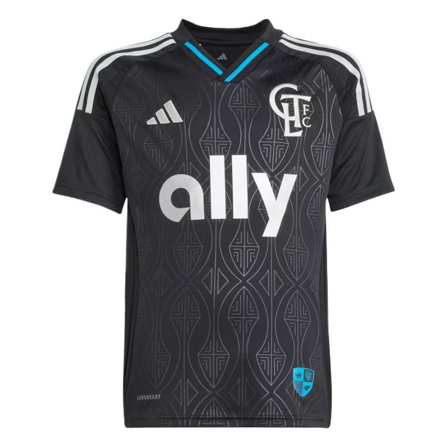 Adidas Adidas T Shirt Charlotte FCAEROREADY Black Teenagers