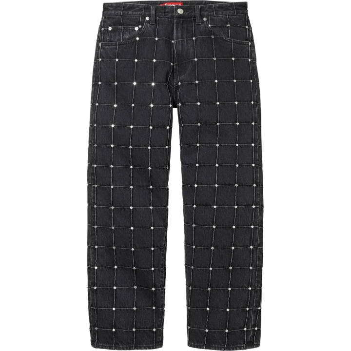 Supreme Supreme Studded Seam Loose Fit Jean