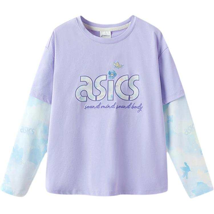 ASICS ASICS Kids T Shirts Crew Neck Thin