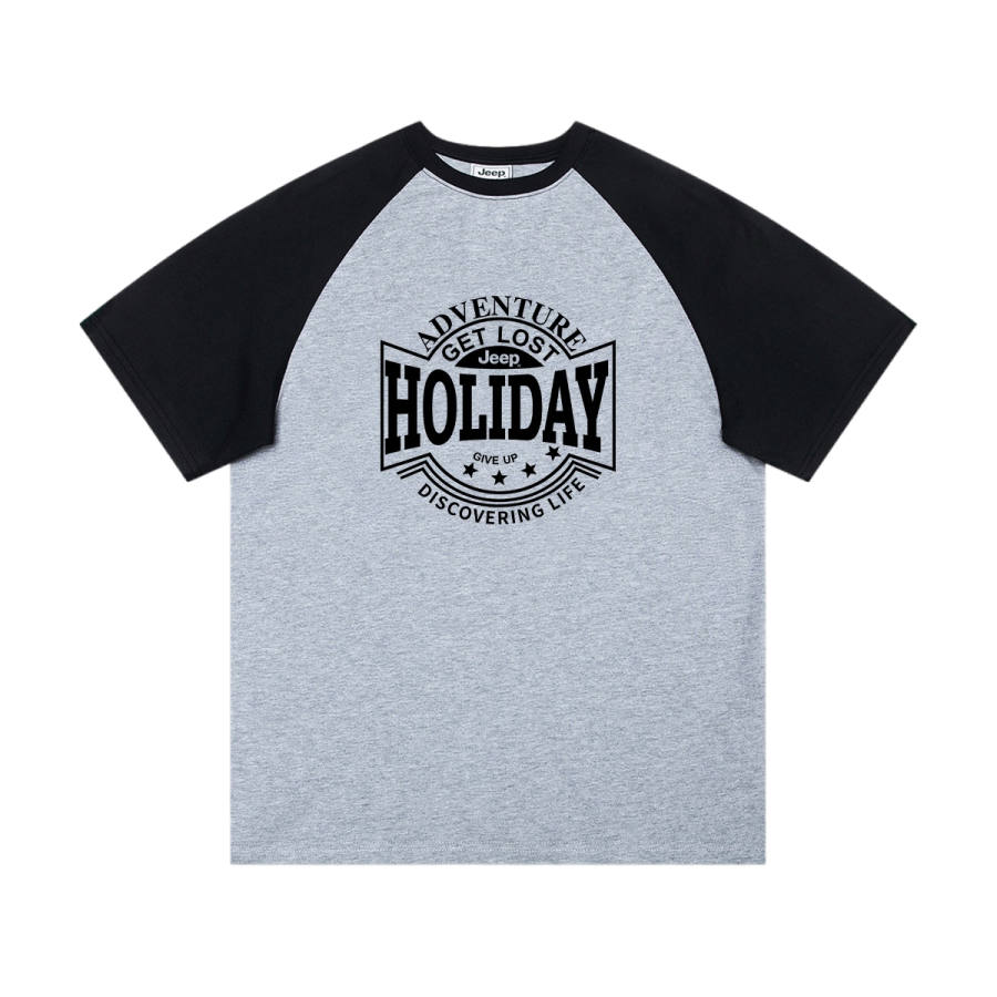 Jeep Grade School T Shirts Crew Neck Moderate