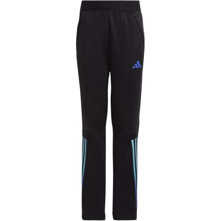 Adidas Adidas Train Icons Aeroready 3 Stripes Knit Pants Knitted Sweatpants Black Teenagers