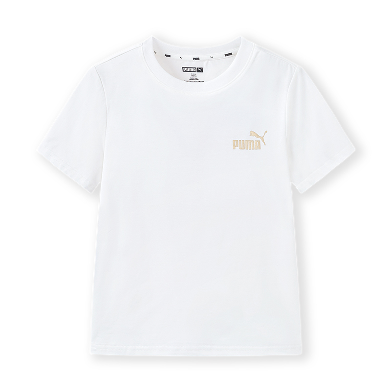 PUMA Sportstyle T Shirt Raw White Unisex