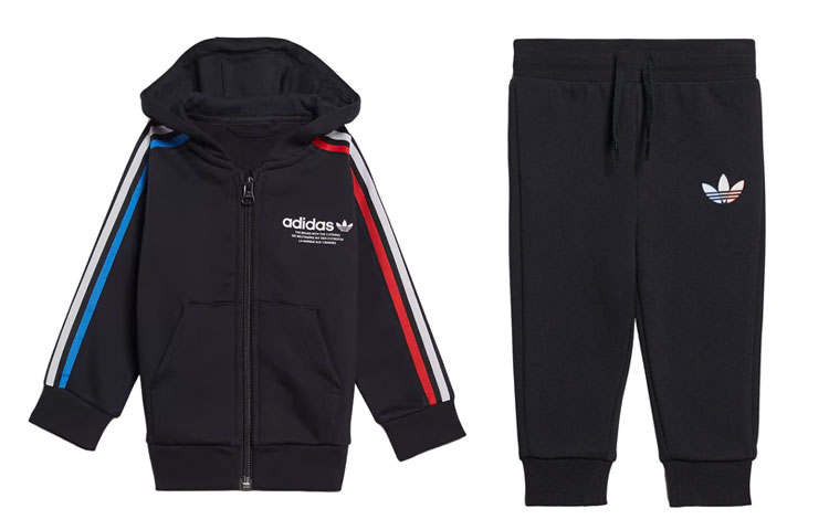 Adidas Originals Kids Matching Sets Black Children Aged 3 7 Years Old