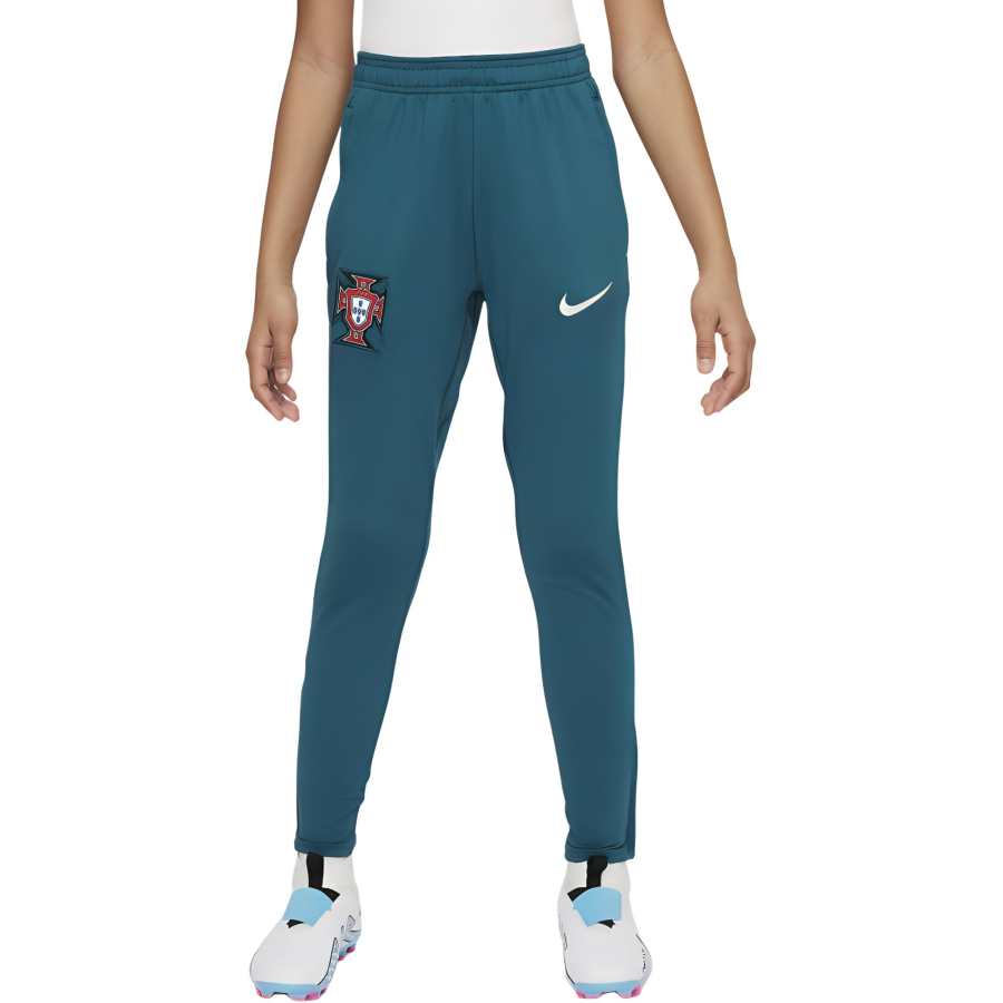 Nike Nike Knitted Sweatpants Dri Fit Strike Older Kids Football Knit Pants Geode Teal/Kinetic Green/Canvas Teenagers