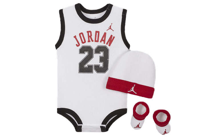 Jordan Jordan Infant And Toddler Suit 3 Pack White Infant And Toddler
