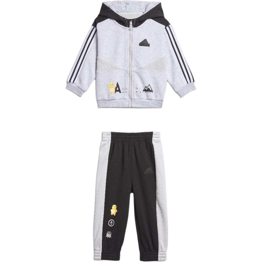 Adidas Adidas x Nailong Kids Matching Sets Sport Gray Infant And Toddler
