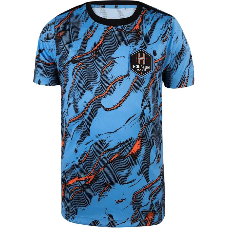 Nike Nike Houston DashNWSL T Shirt Burgundy Red/Gym Red Teenagers