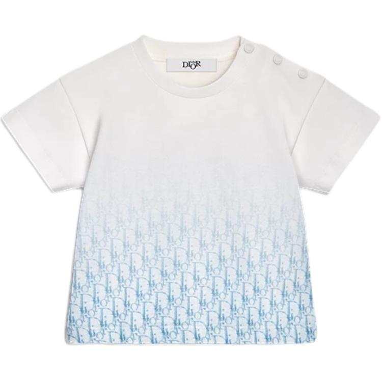 DIOR T Shirt SS25 Ivory Infant And Toddler