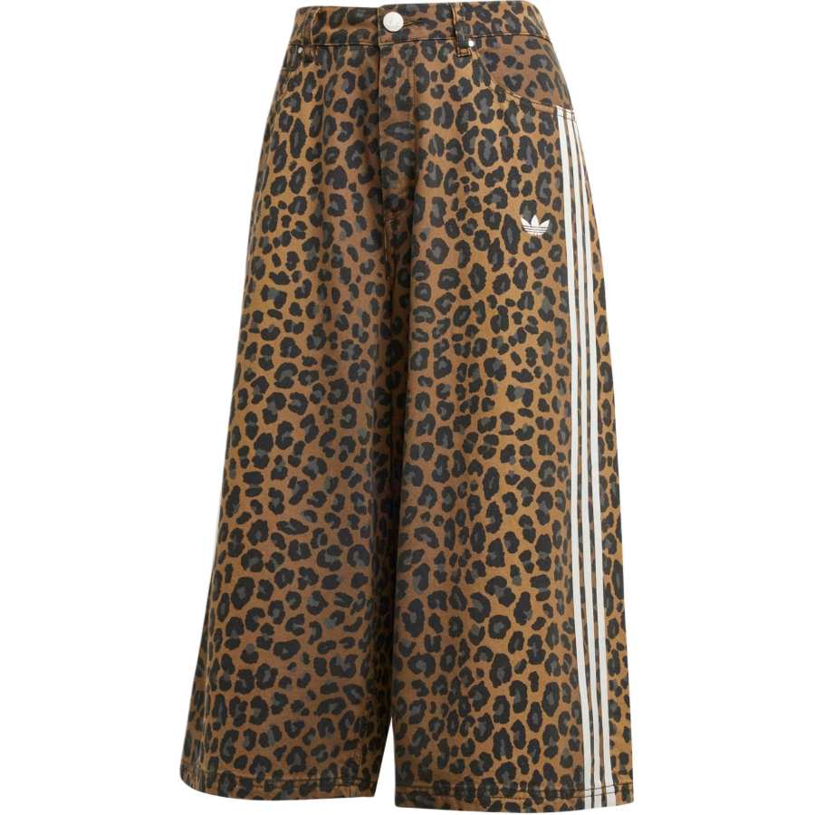 Adidas Originals leopard-patterned bermuda shorts