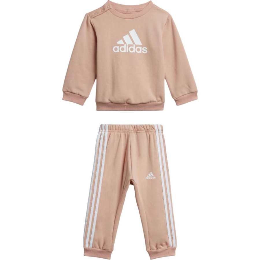 Adidas Adidas Kids Matching Sets Sportswear BADGE Of SPORT JOGGER SET Atmospheric Blush Infant And Toddler