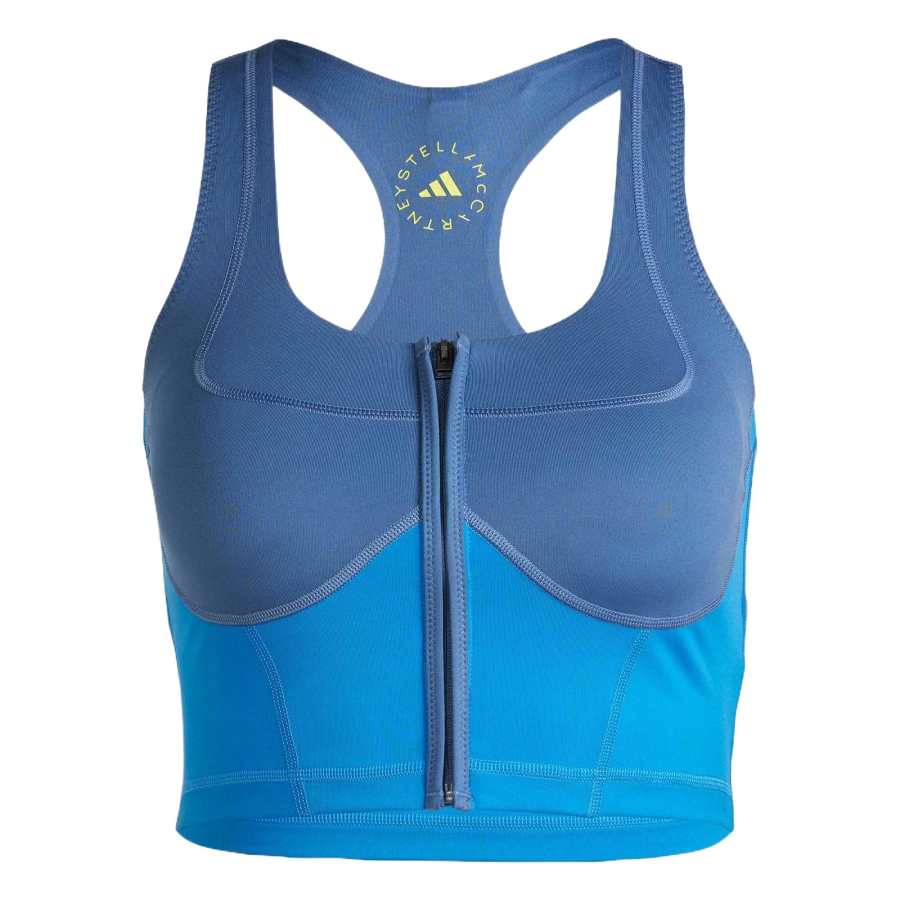 Adidas Adidas Free Shipping With AdiClub Adidas By Stella McCartney Two Tone Zipped Crop Top