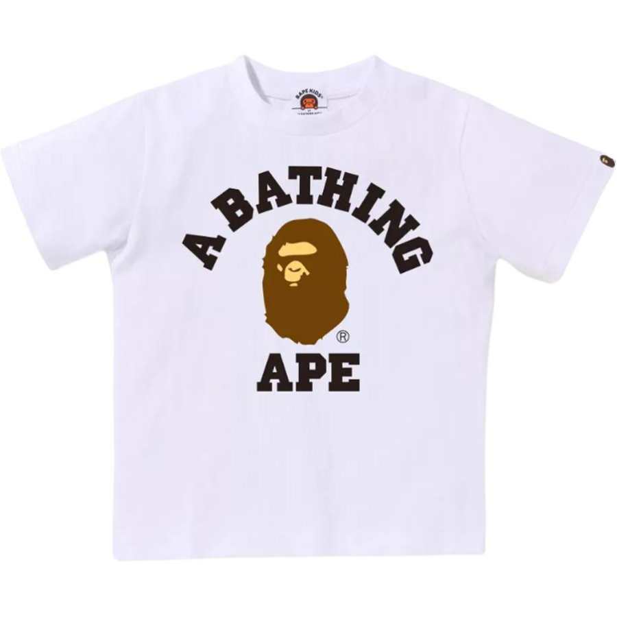 A BATHING APE Kids T Shirts Crew Neck