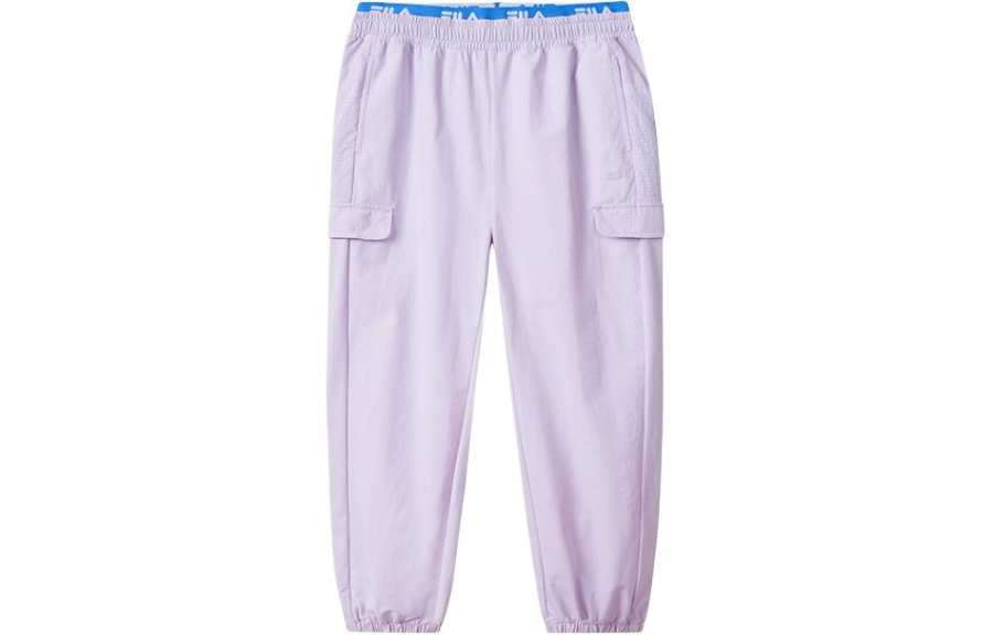 FILA KIDS Knitted Sweatpants Stunning Purple Teenagers