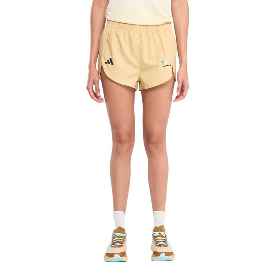 Adidas Adidas AdizeroESSENTIALS FW24 Sports Shorts Women's Yellow