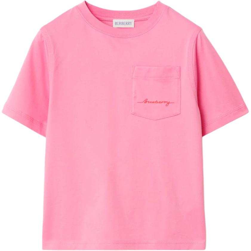 Burberry Kids T Shirts Crew Neck Moderate