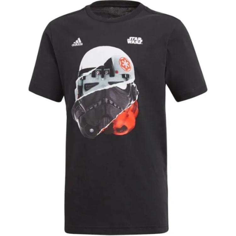 Adidas Adidas x XINGQIUDAZHAN,LIANMINGKUAN T Shirt STAR WARS Black Teenagers