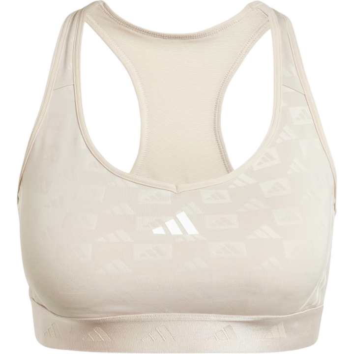 Adidas Adidas Free Shipping With AdiClub Powerreact Training Medium-Support Hyperglam Emboss Bra
