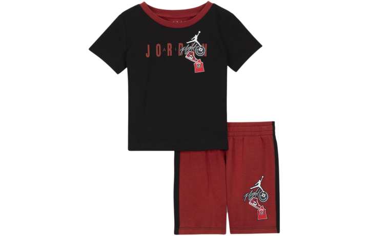 Jordan Jordan Kids Matching Sets Black Red Infant And Toddler
