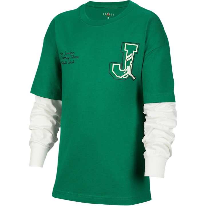Jordan Jordan Air T Shirt Pine Green Teenagers