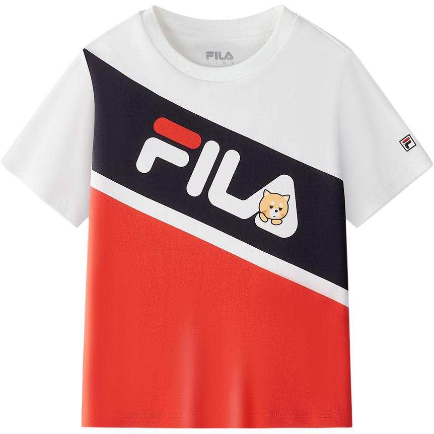 FILA KIDS T Shirt Standard White Children Aged 3 7 Years Old