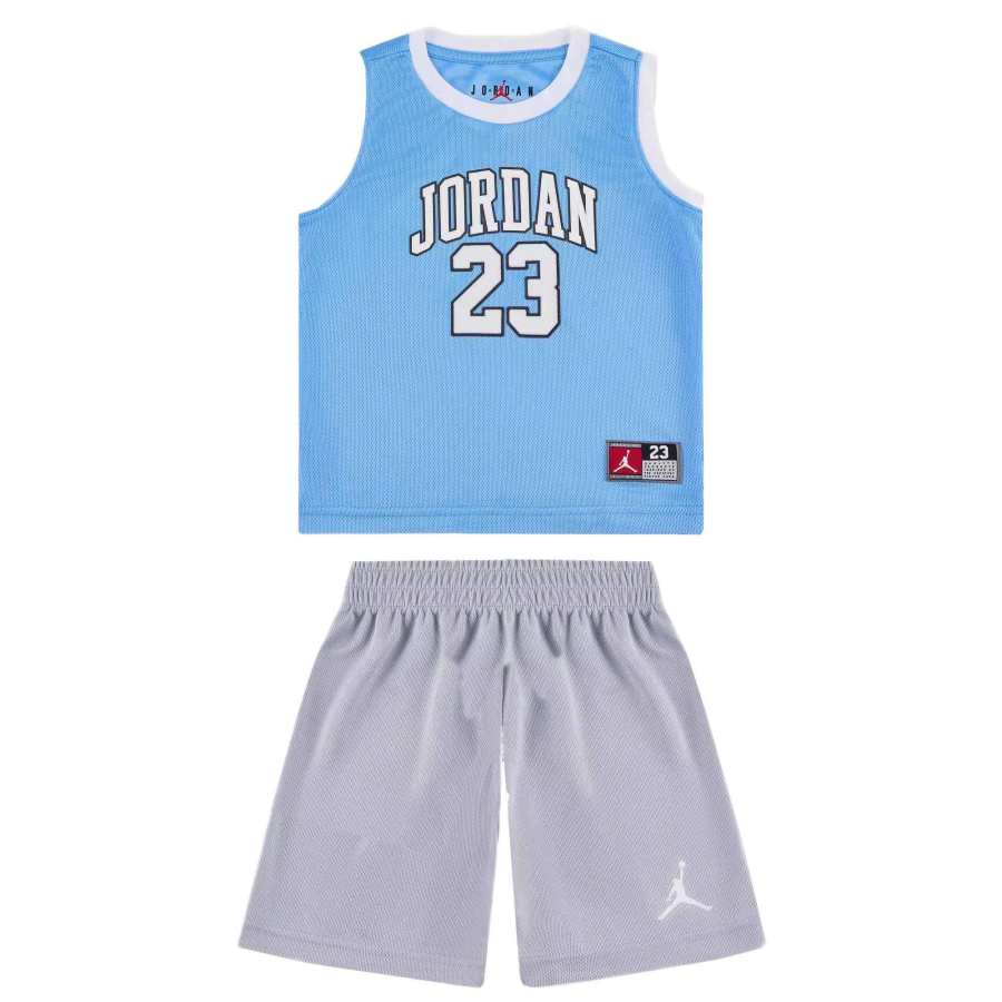 Jordan Jordan Casual Sportswear Flight23 Set Wolf Gray Infant And Toddler