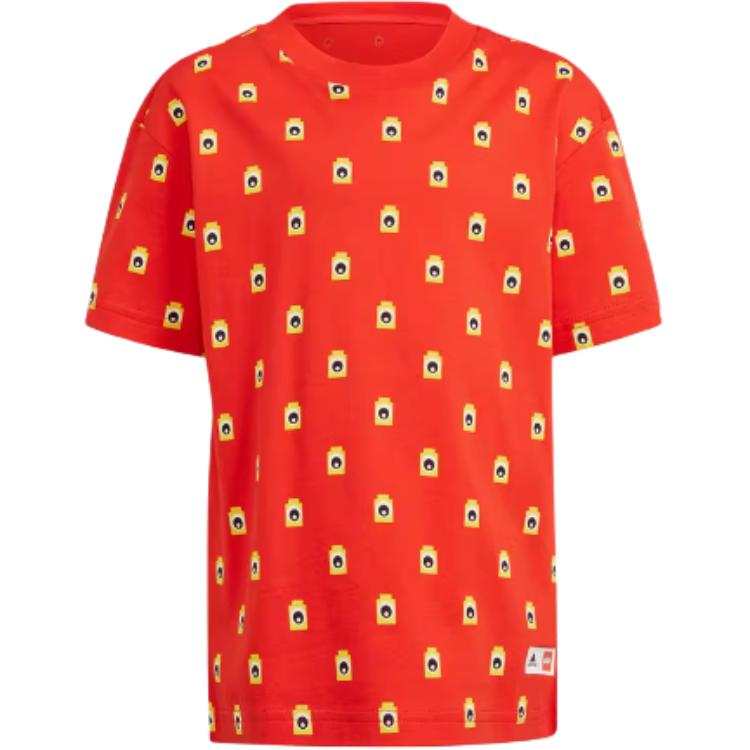 Adidas Adidas T Shirt Orange Teenagers