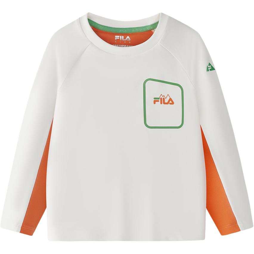 FILA KIDS T Shirt Coconut Milk White Children Aged 3 7 Years Old