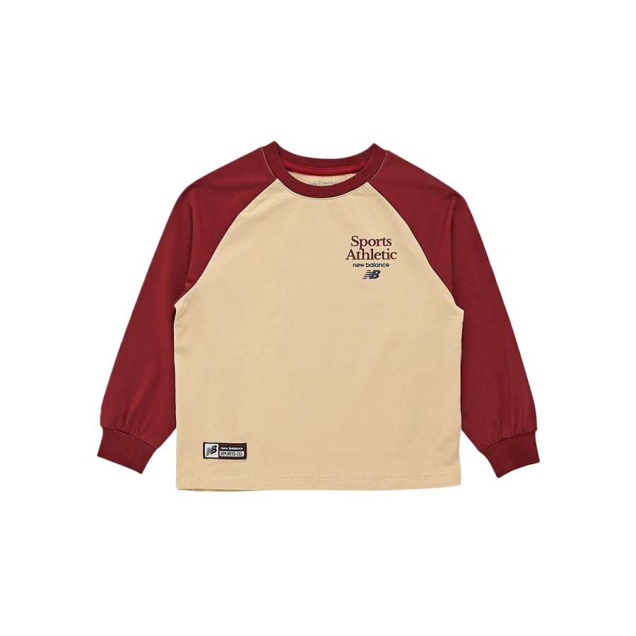 New Balance New Balance T Shirt Red Brown Children Aged 3 7 Years Old