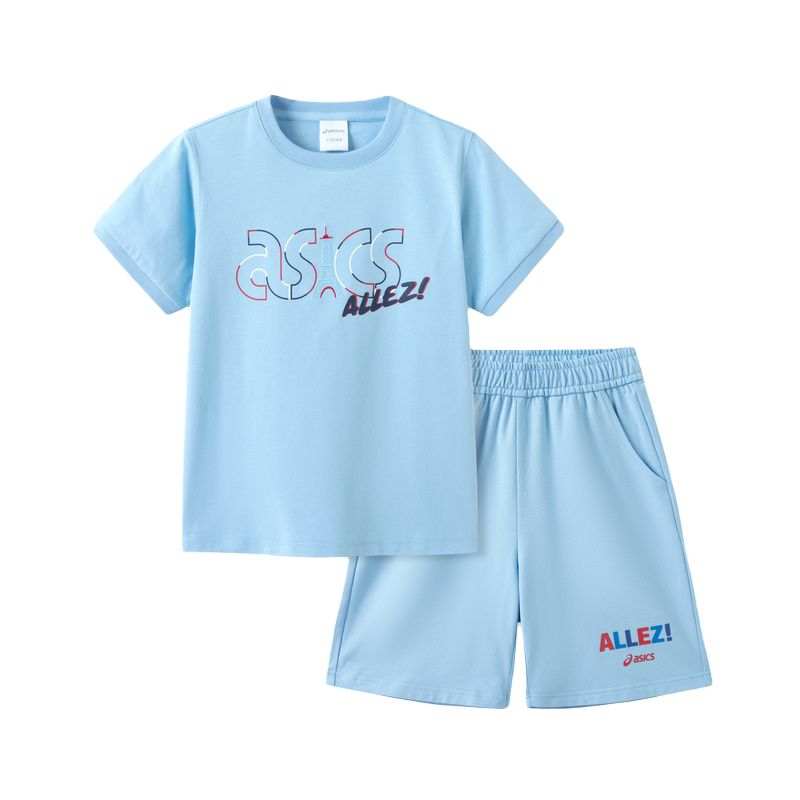 Asics Casual Sportswear Sky Blue Teenagers
