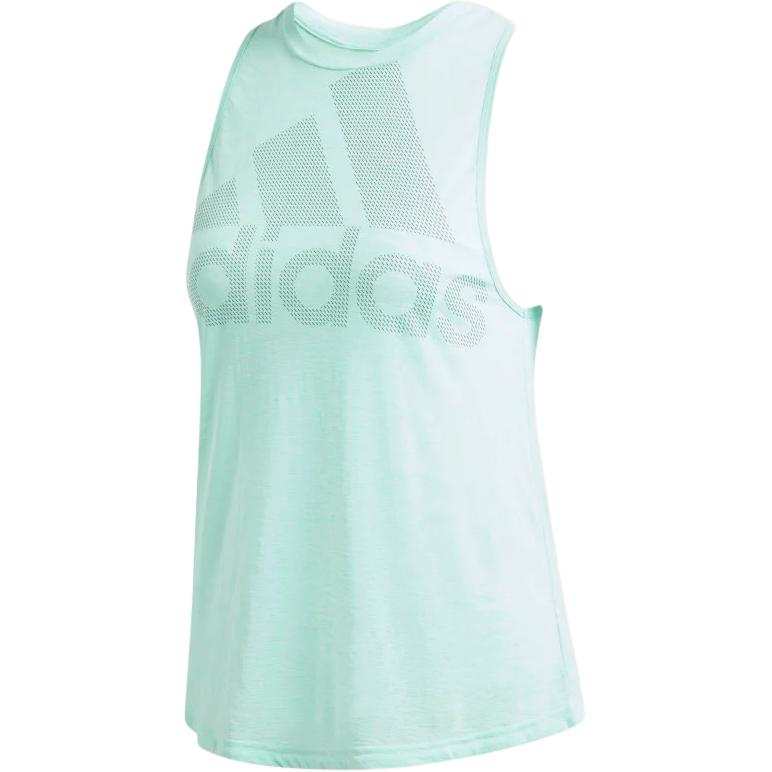 Adidas Adidas Magic Logo Tank Top Clear Mint Sport Vests Women's Mint Green