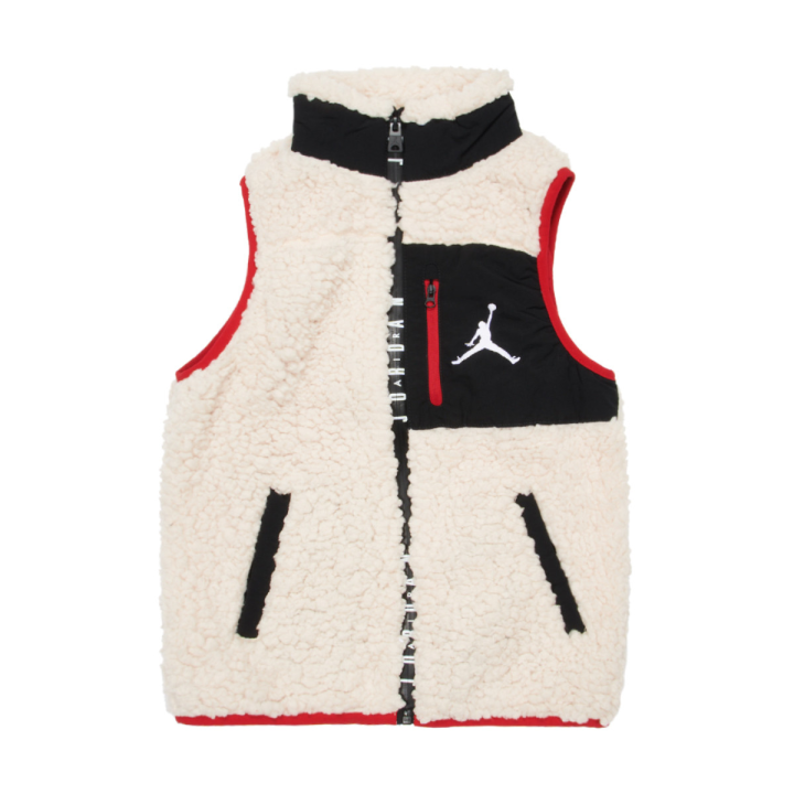 Jordan Jordan Vest Khaki/Red Teenagers