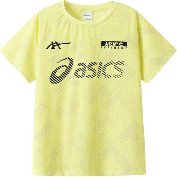 Asics Sports Performance T Shirt 3000 Yellow Children Aged 3 7 Years Old