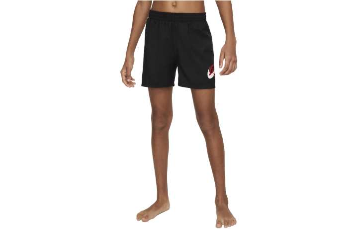 Nike Nike Kids' Swimsuit Swim Scribble Black Kids'
