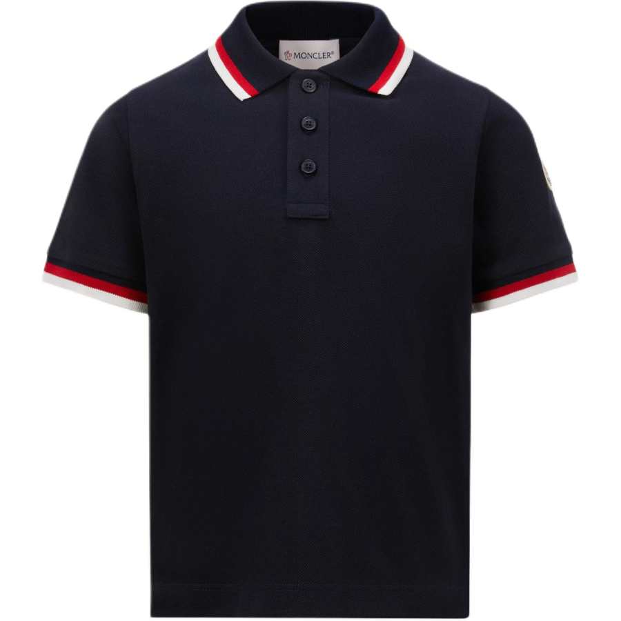 Moncler T Shirt Marine Blue Children Aged 3 7 Years Old
