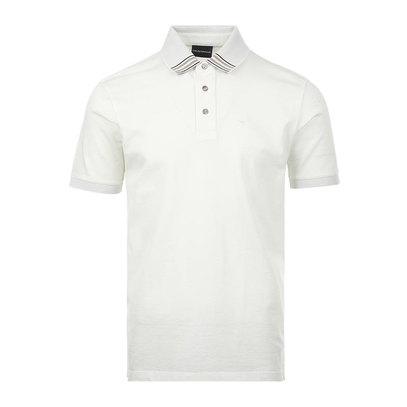 EMPORIO ARMANI Piqué weave Polo Shirt