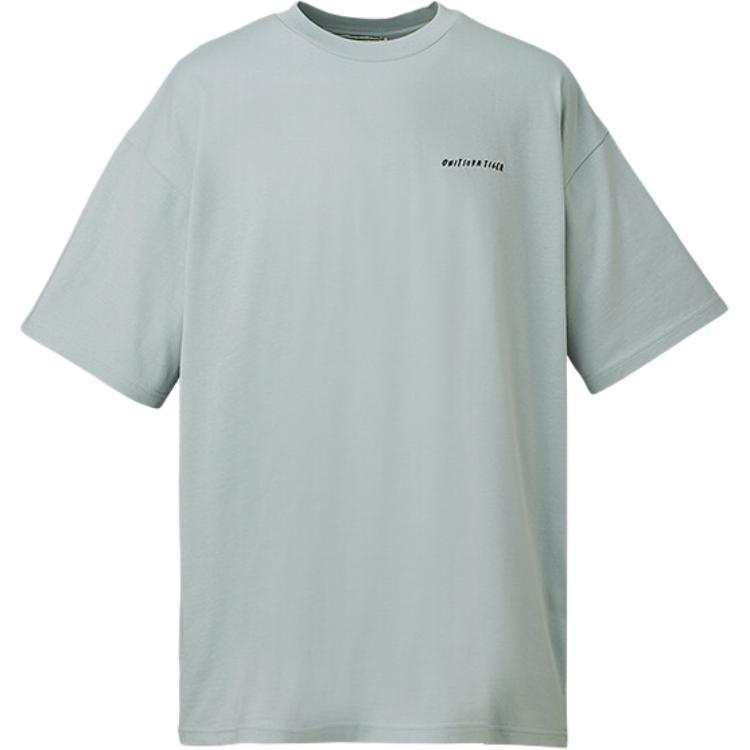 Onitsuka Tiger SS25 T Shirt Unisex Light Gray