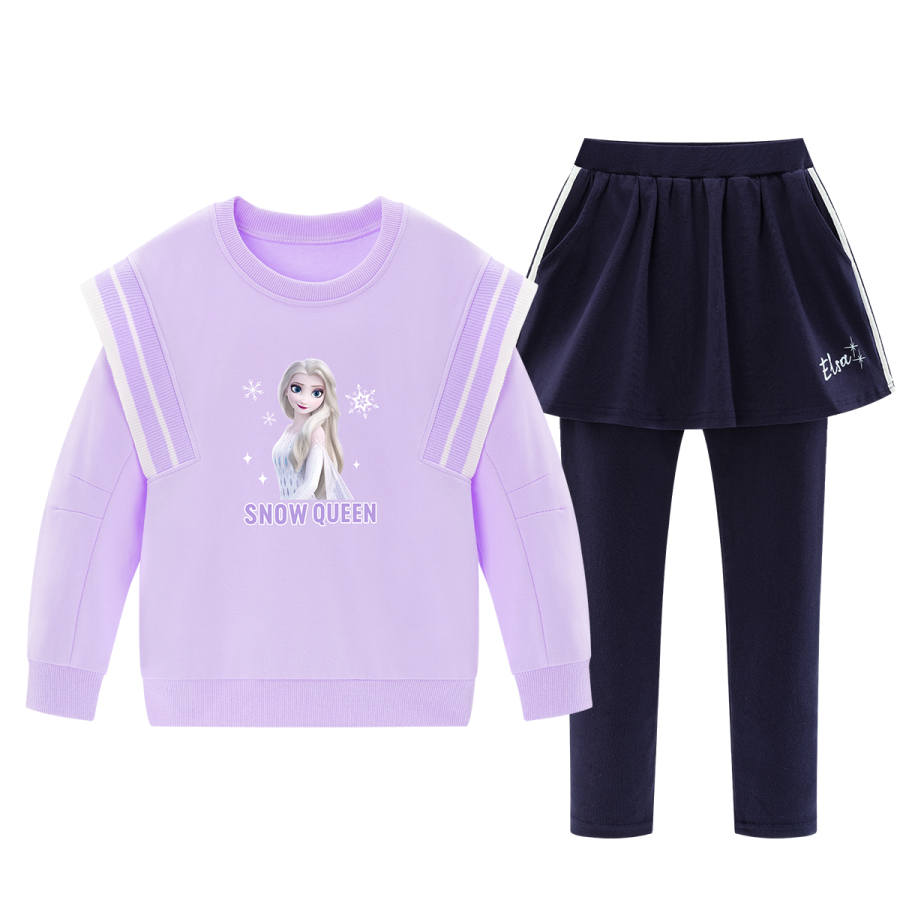 Disney Casual Sportswear Purple Children Aged 3 7 Years Old