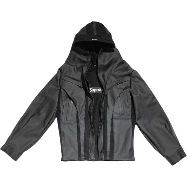 Supreme Supreme Jackets Unisex Black Hooded Moderate Other