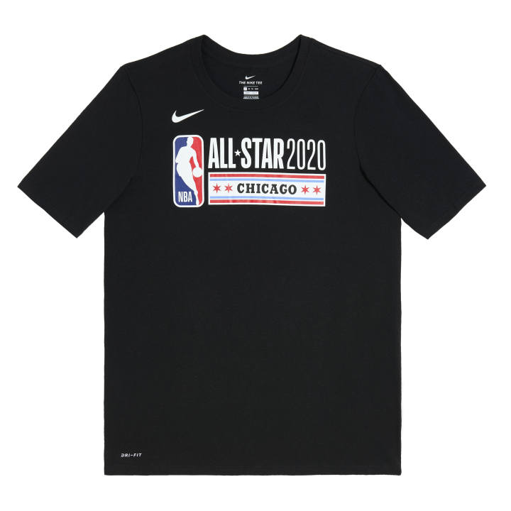 Nike Nike x NBA Chicago T Shirt Black