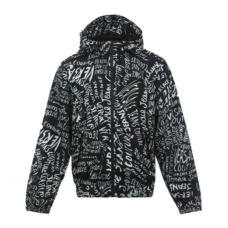 VERSACE JEANS COUTURE SS25 Jackets & Coats Men's Black