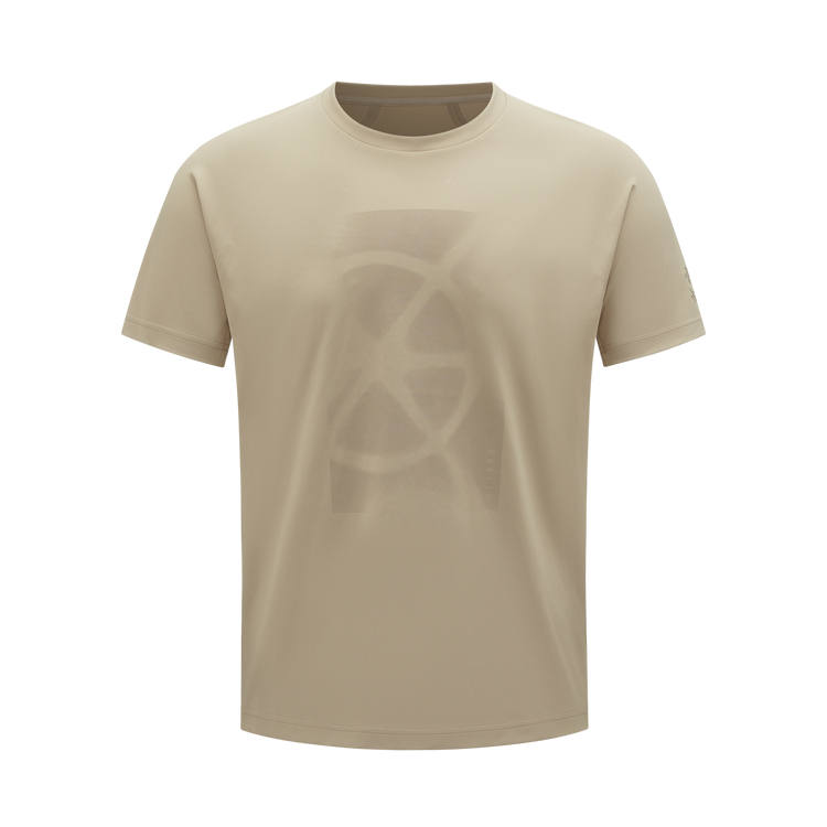 DESCENTE DESCENTE Dualis T Shirts Men's Crew Neck Moderate