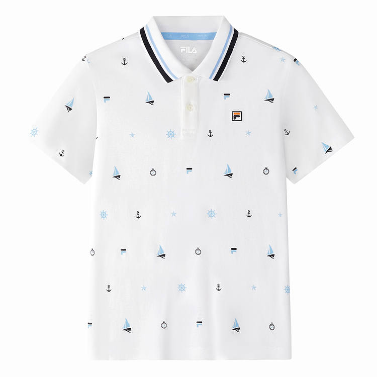FILA KIDS FILA KIDS Polo Shirt All Over Print Teenagers