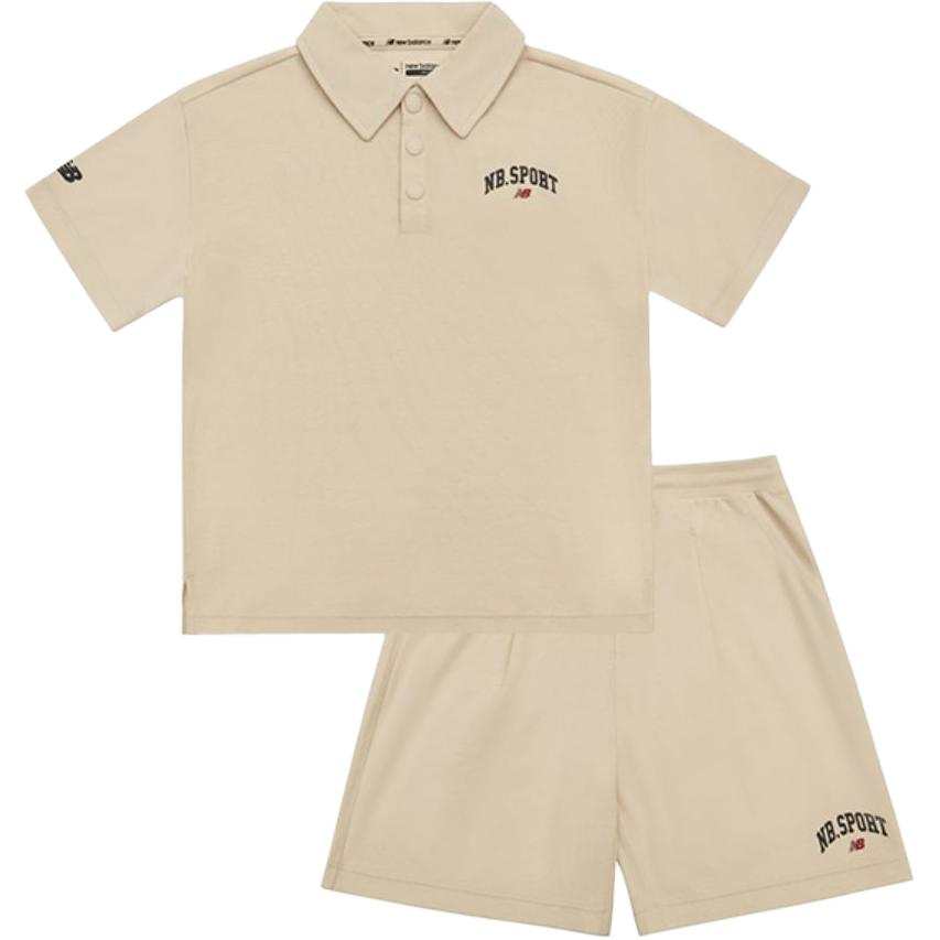 New Balance New Balance Casual Sportswear Light Beige Children Aged 3 7 Years Old