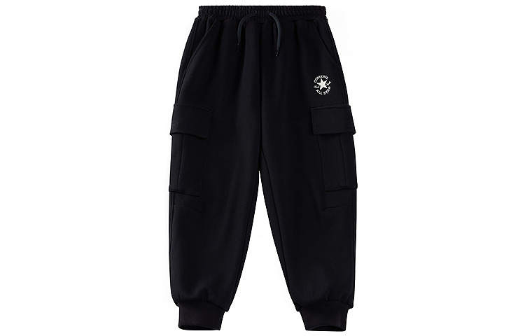 Converse Casual Pants Teenagers Jet Black