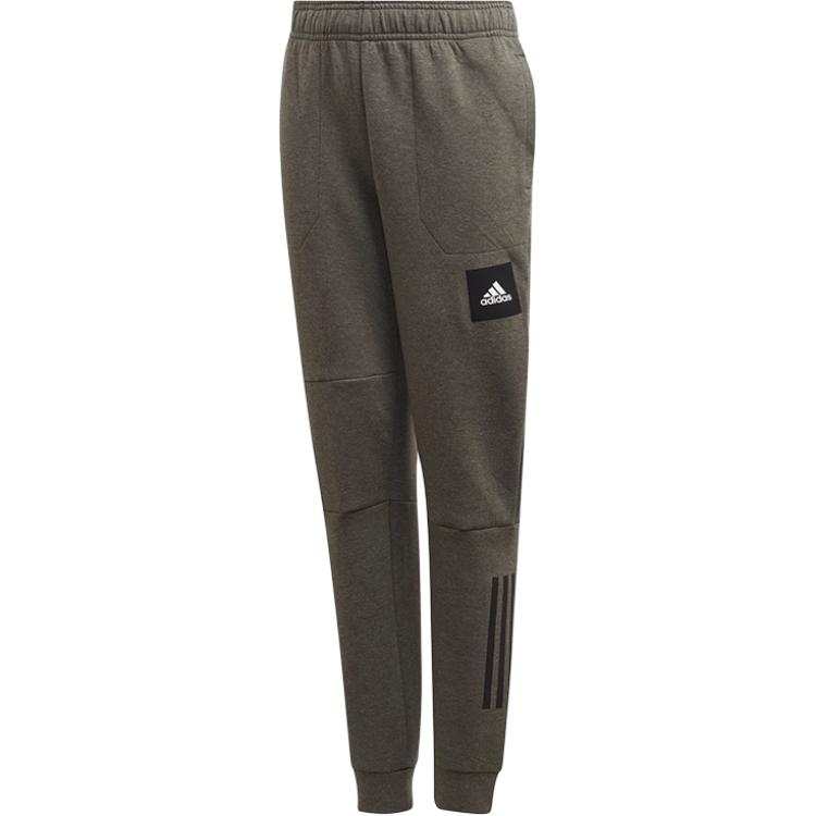 Adidas Adidas Full Length Pants FW24 Gray Green Teenagers