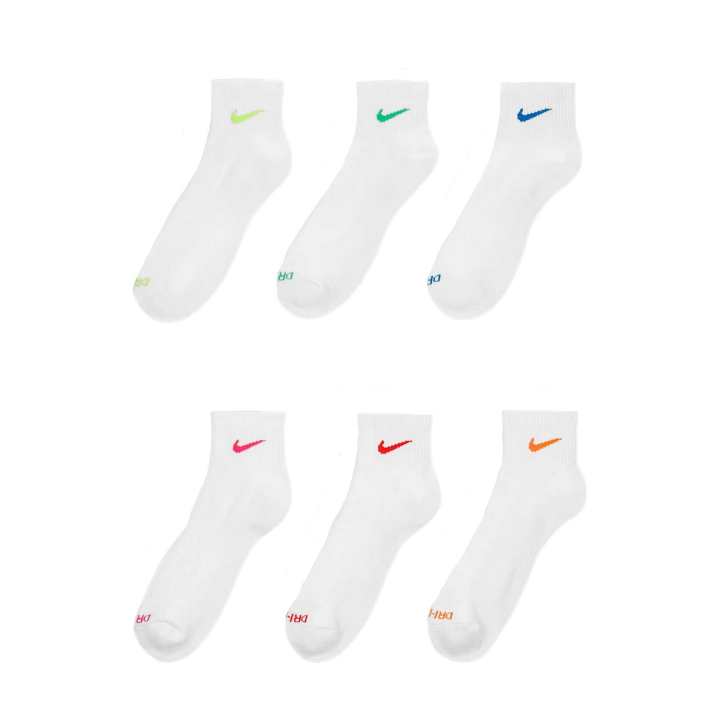 Nike Nike Dri Fit SS25 Socks 6 Pack Multicolor Kids'