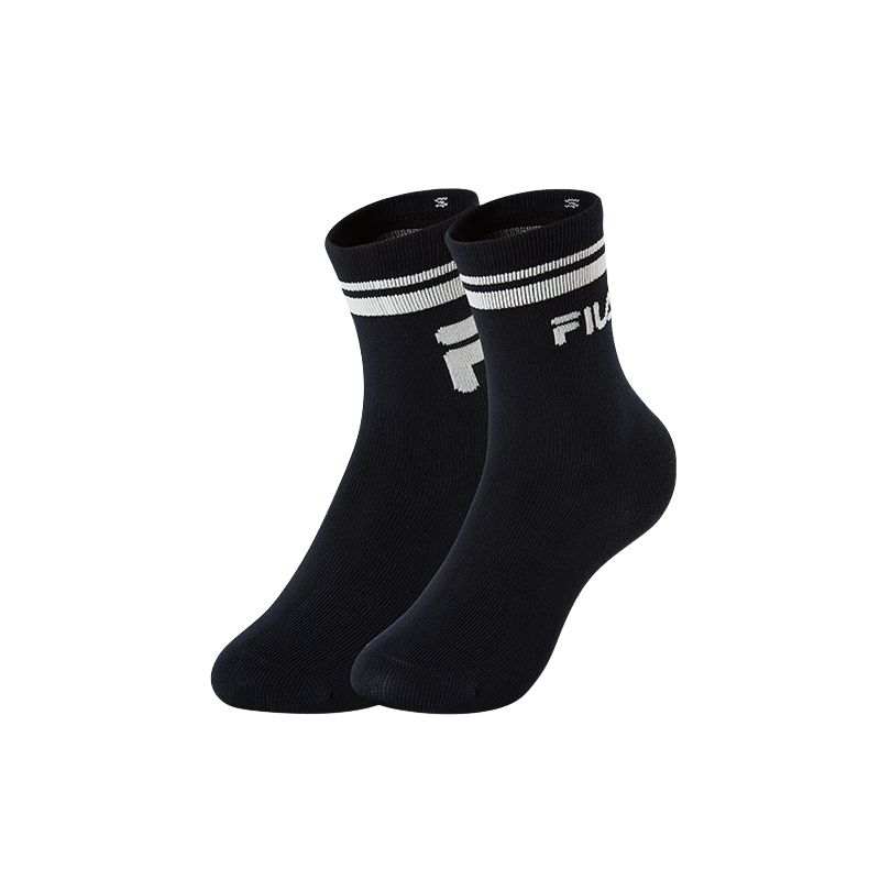 FILA KIDS Socks 2 Pack Cloud White/Legend Blue Kids'