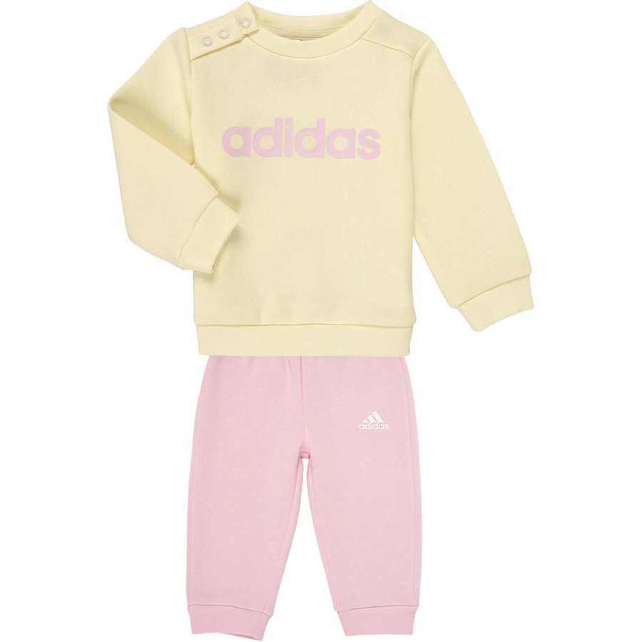 Adidas Adidas Casual Sportswear Yellow Pink Infant And Toddler