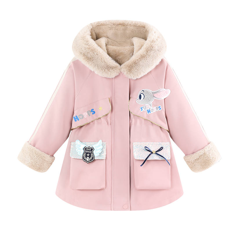 Disney Kids Parka Coats Hooded Moderate
